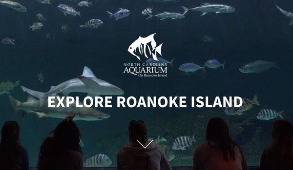 NC Aquarium on Roanoke Island